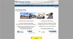 Desktop Screenshot of mg-handel.carix.de